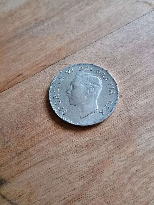 5 Cents 1751-1951 Big Nickel Sudbury George VI Coin thumbnail