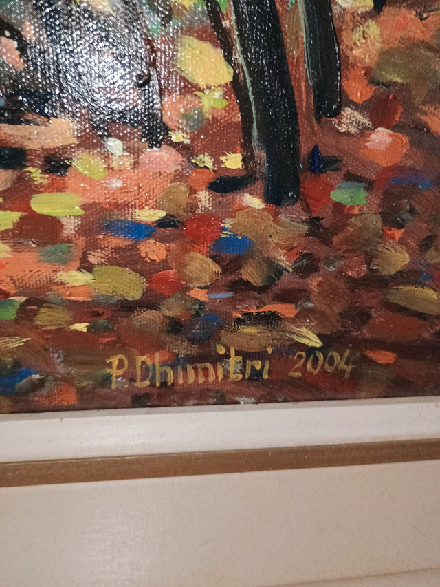 Oil painting by local Toronto artist - Fall scene - photo 4