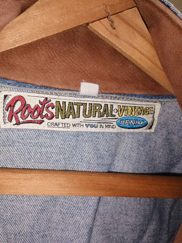 Vintage 1990s Roots Jean Jacket medium thumbnail