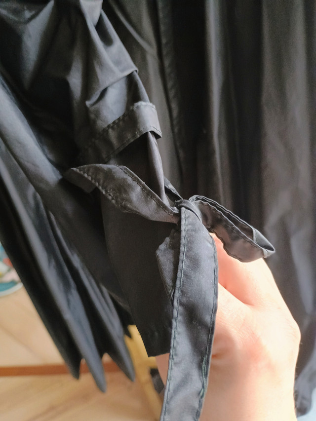 Vintage black women's raincoat - photo 5