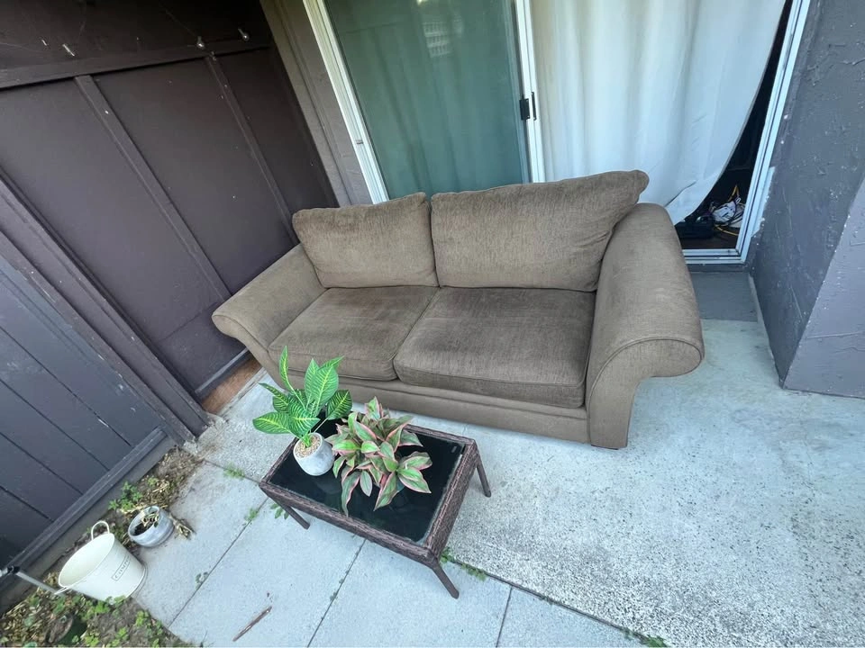 Free Delivery 🚛 Brown Couch Potato Sofa - photo 4