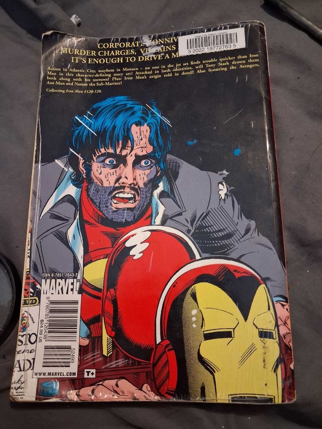 Iron Man Demon In A Bottle Graphic Novel - photo 2