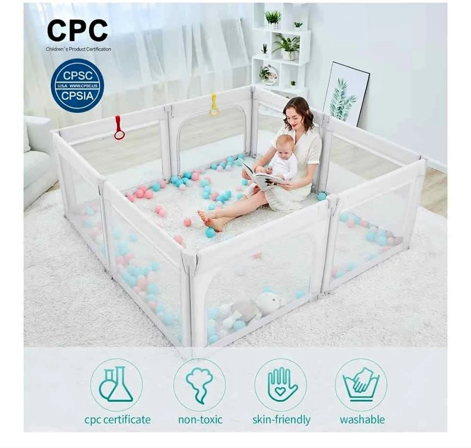 New Foldable Baby Playpen & Activity Yard (71x59)