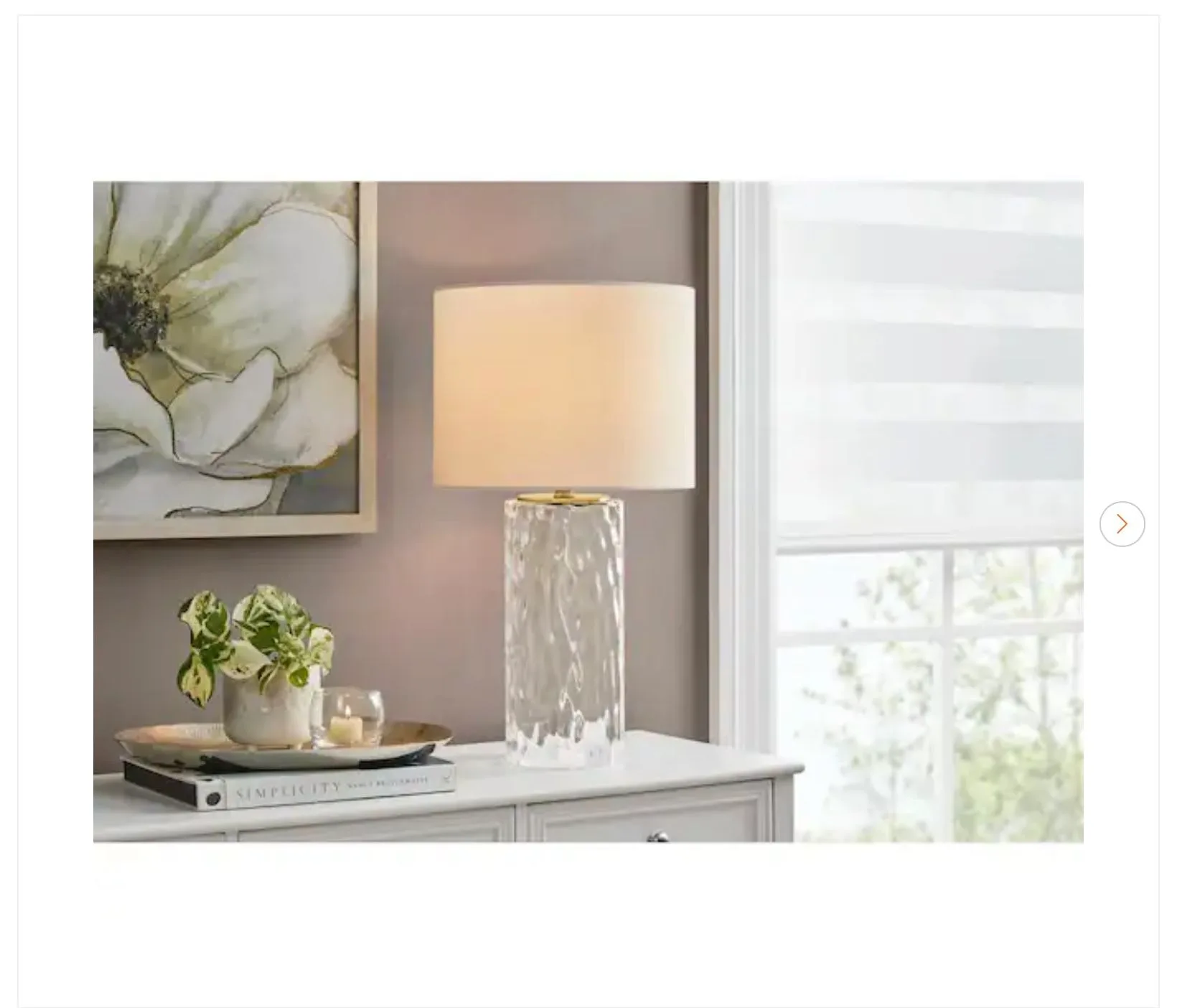 Hampton Bay Krislyn Table Lamp - New thumbnail
