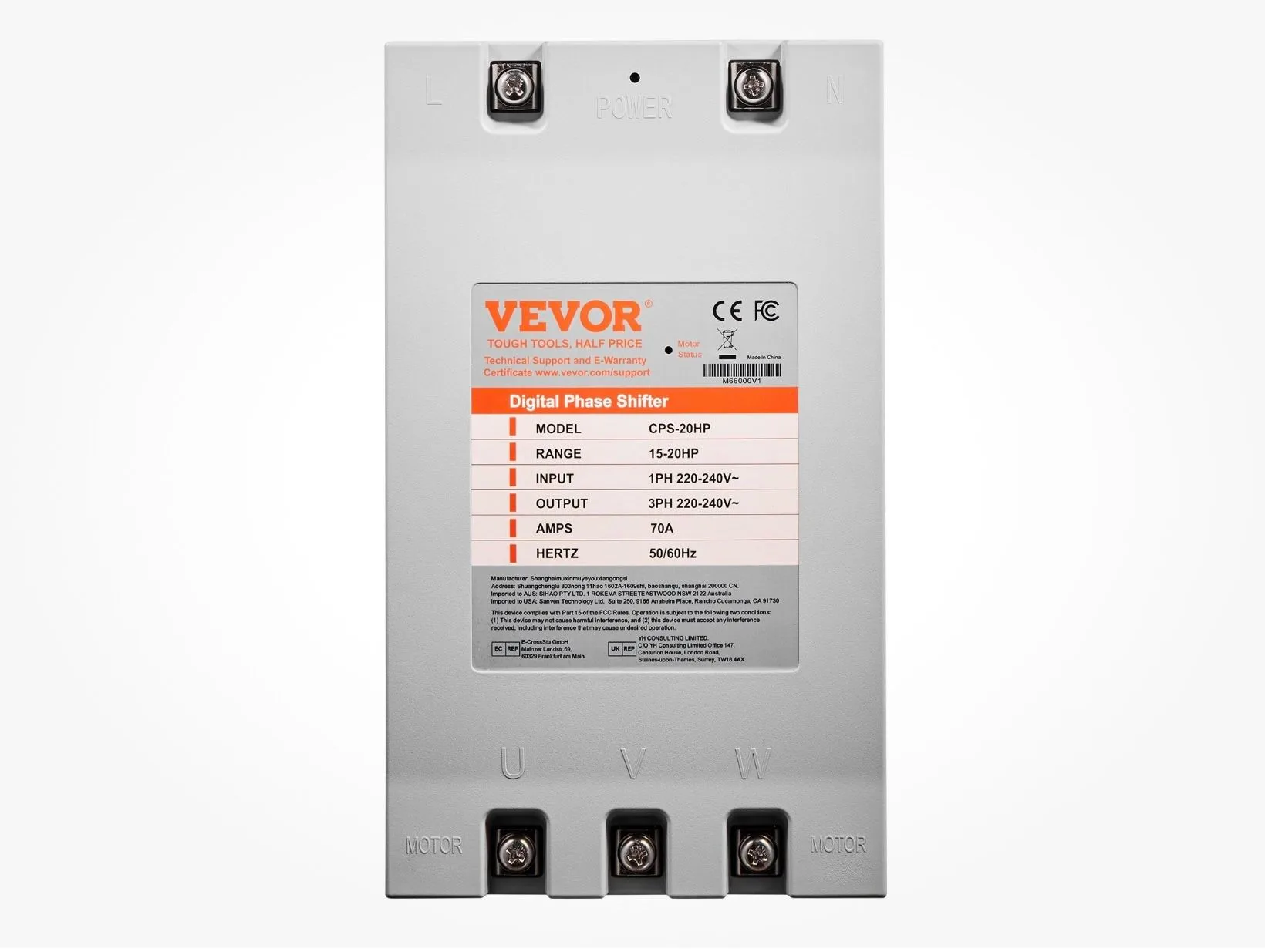 20HP Digital Phase Converter 240V - NEW thumbnail