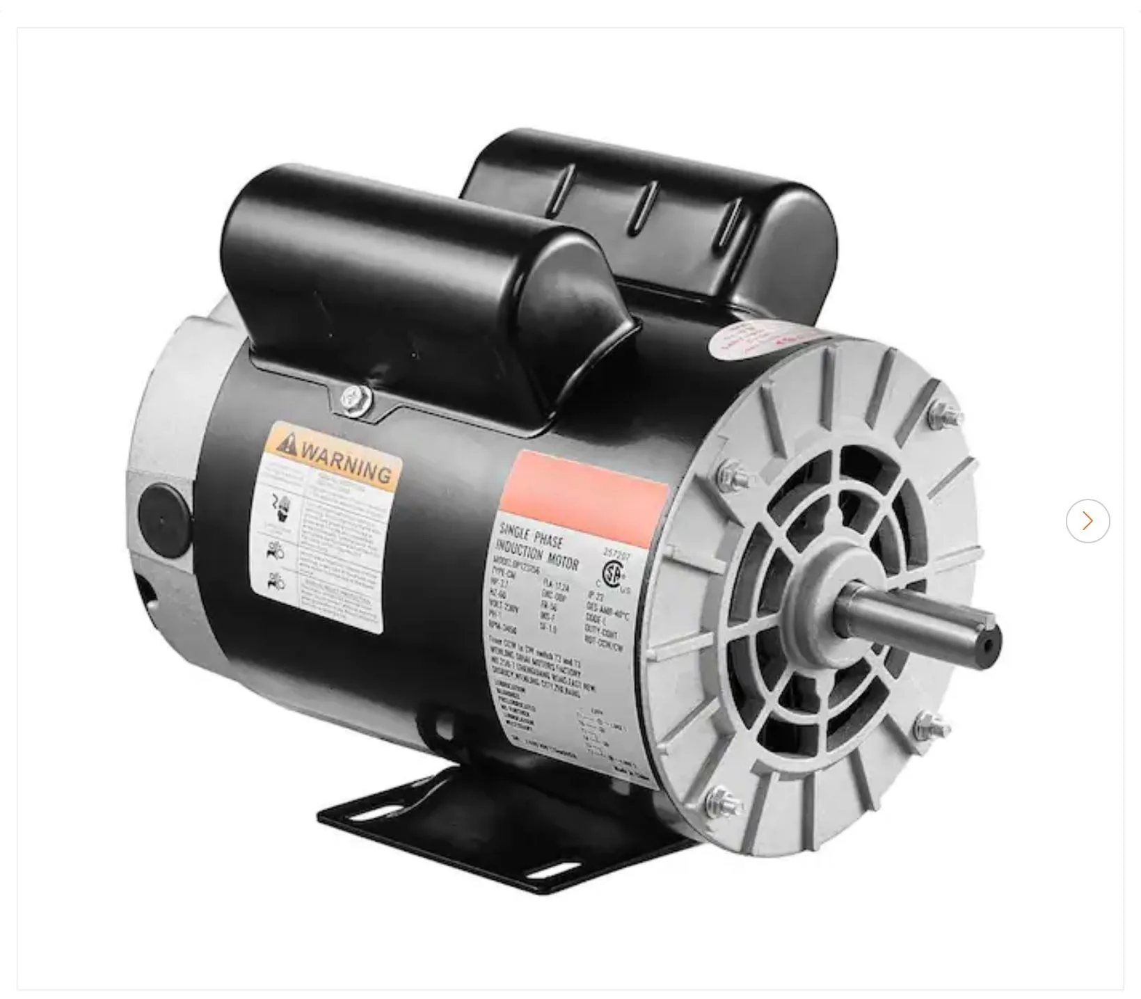VEVOR 3.7HP Air Compressor Motor - New thumbnail