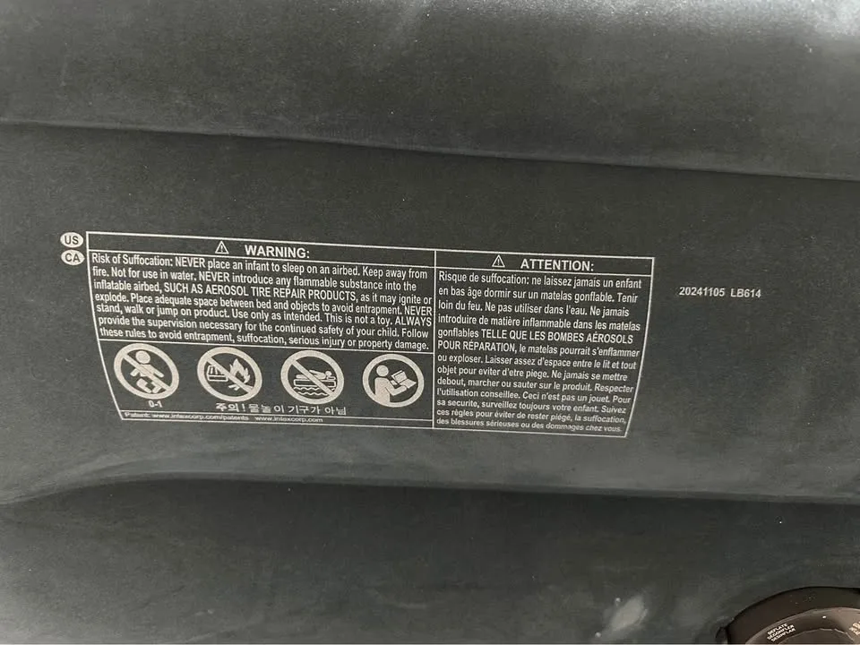 Inflatable mattress image indicator(3)