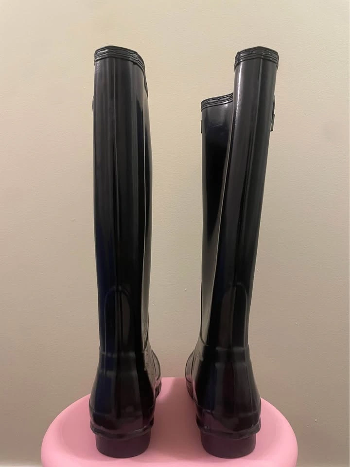 HUNTER Original Tall Gloss Rain Boots – US 6 - photo 2