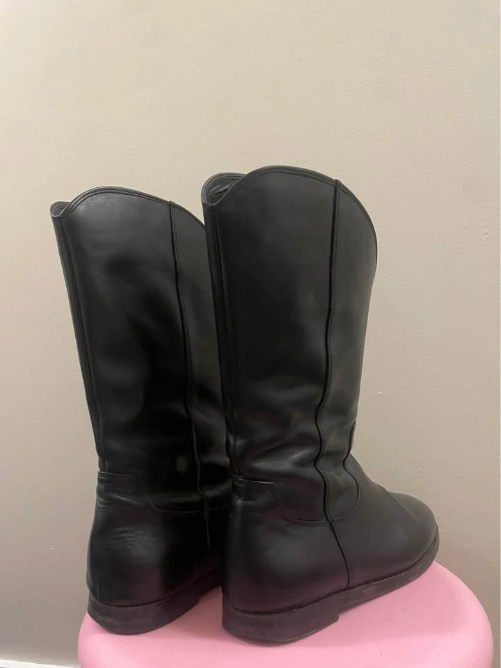 Black Mid-Calf Boots women 6 - photo 2