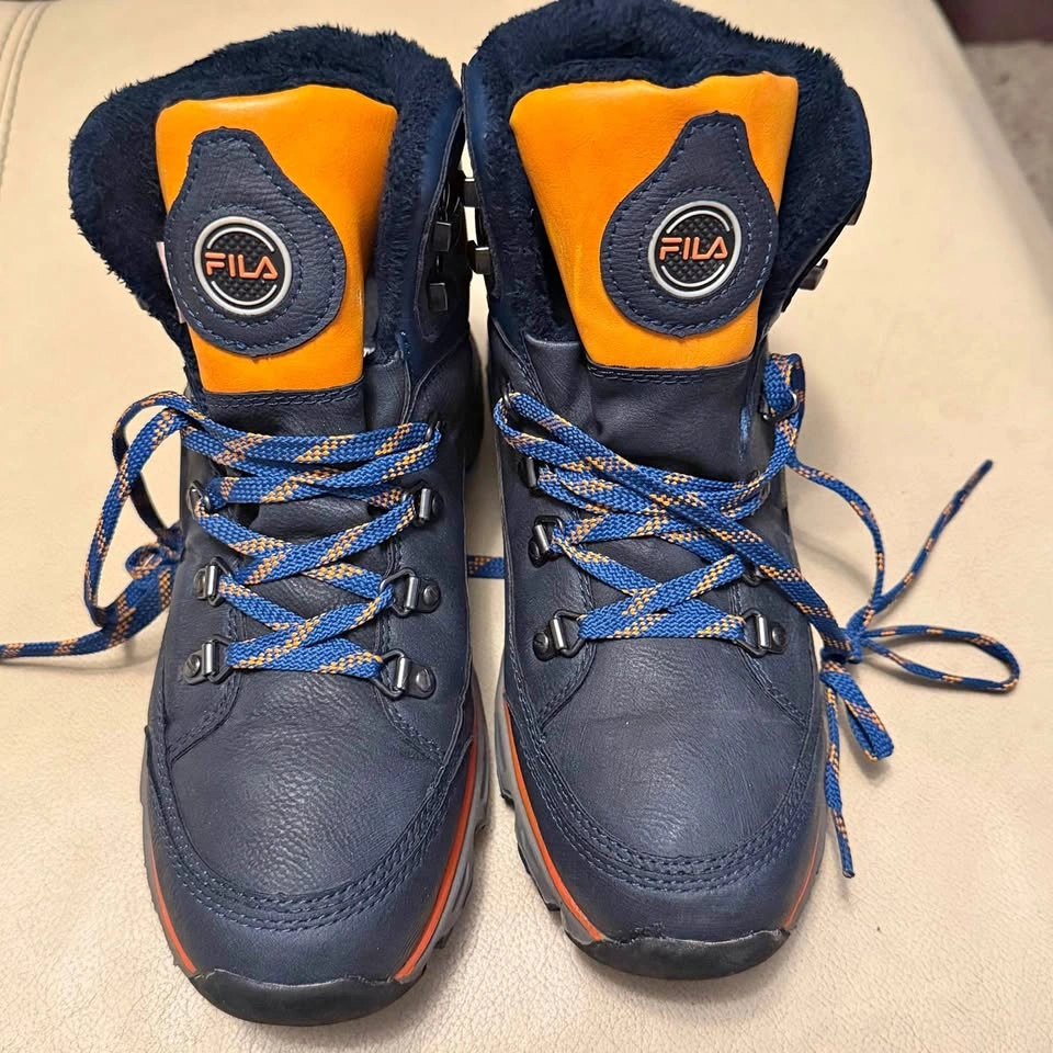 FILA Winter Hiking / Snow Boots – Insulated & Fleece-Lined