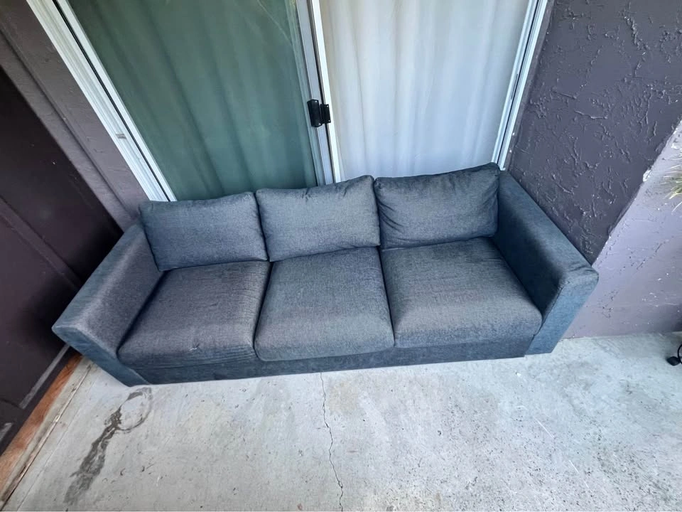 FREE DELIVERY ✅ Blue Wayfair Sofa Couch - photo 3