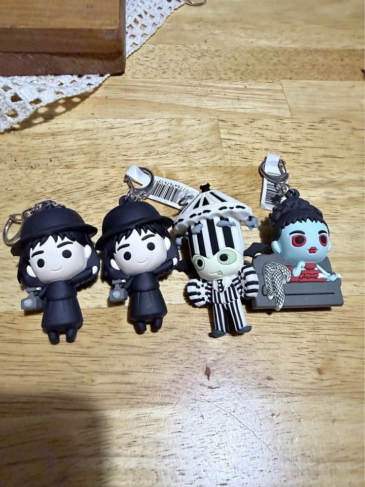 Beetlejuice Mystery bag clips ($20 takes all)