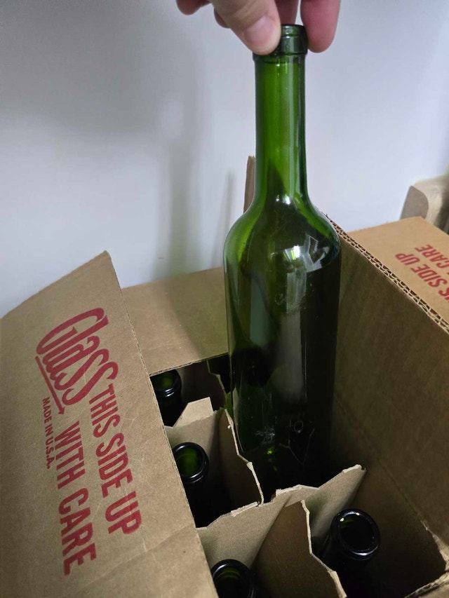 Wine Bottles (x72) - $40 obo