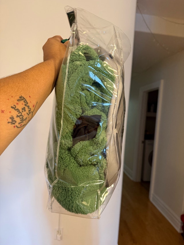 Adult one Size and Child 3/4T Oscar the grouch costume - photo 2