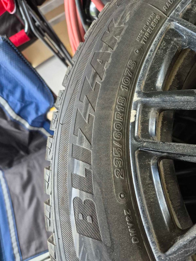 Bridgestone Blizzak Tires with Rims - photo 4
