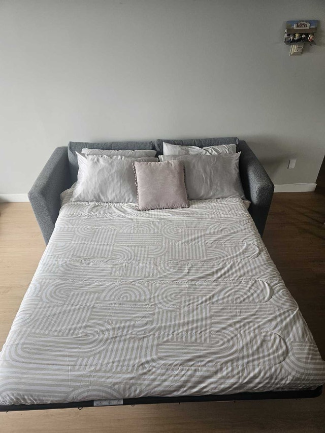 IKEA FINNALA grey sofa bed - photo 3