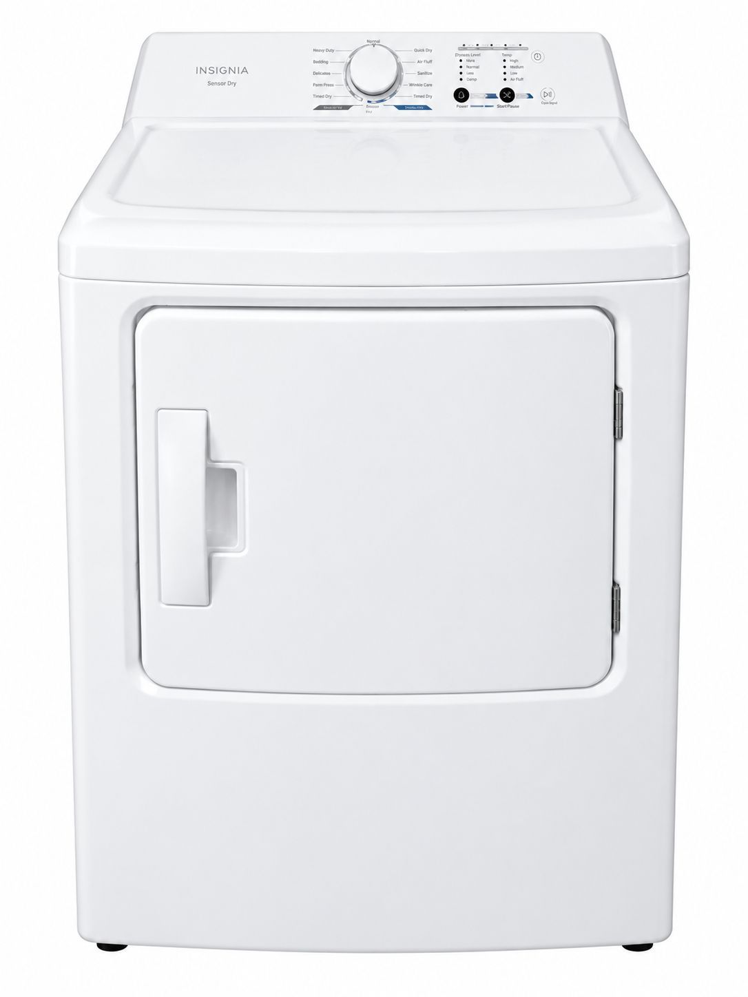 Insignia 6.7 Cu. Ft. Gas Dryer with Sensor Dry - White