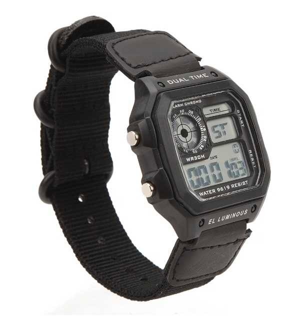 Digital Sports Watch, stop watch, timer, Dual time - photo 2