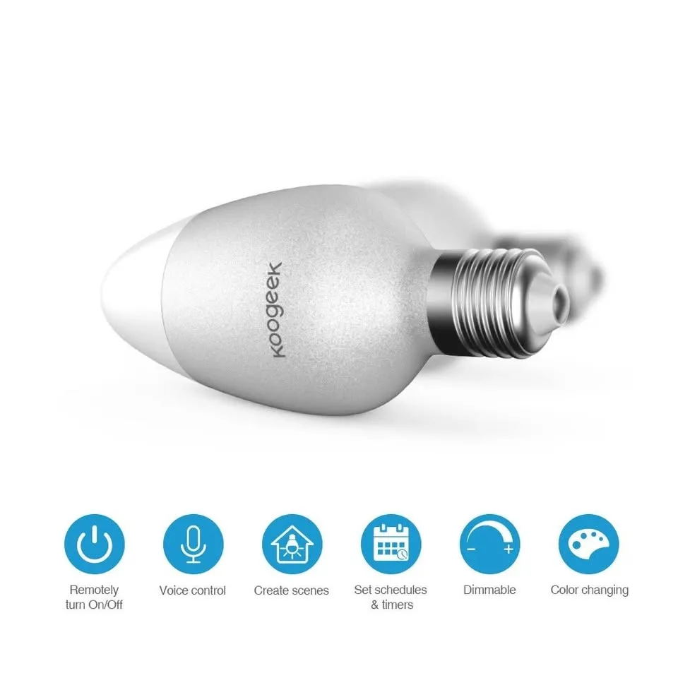 Koogeek LB1 Smart Bulb: Apple HomeKit, No Extra App image indicator(6)