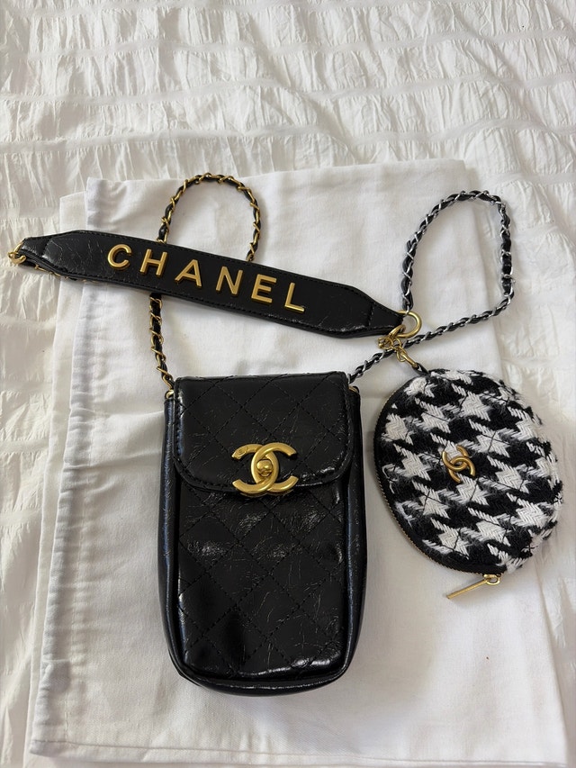 Chanel Phone Holder with Pouch - photo 4