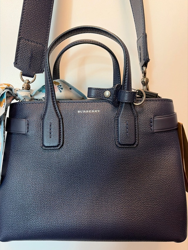 Burberry Leather Tote Bag (Authentic) - photo 2