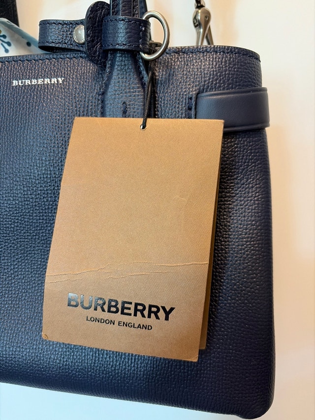 Burberry Leather Tote Bag (Authentic) - photo 3