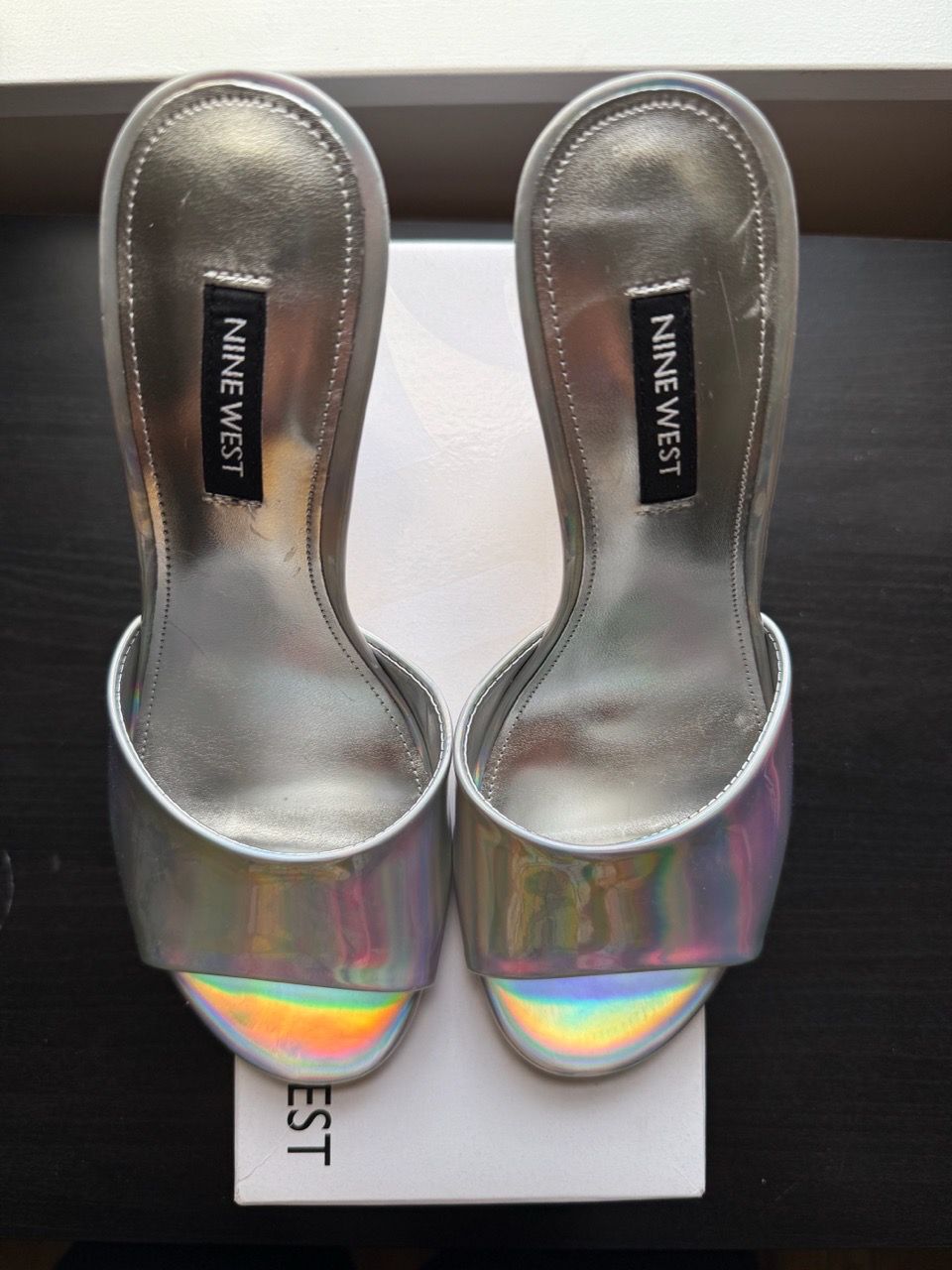 Nine West KOOL3 Women’s Open Toe Heeled Mules - photo 2