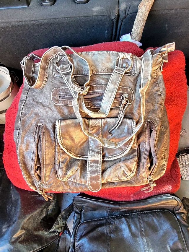 Metallic Gold Hobo Shoulder Bag