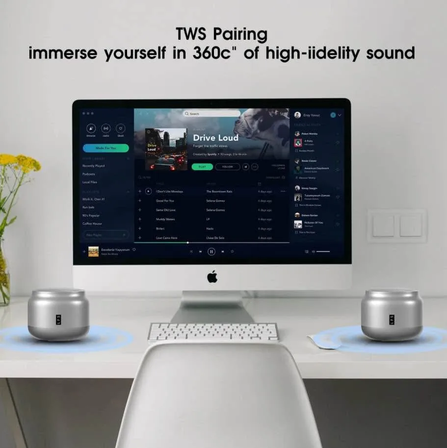 LFS Mini Bluetooth Speaker Portable Wireless Speaker image indicator(3)