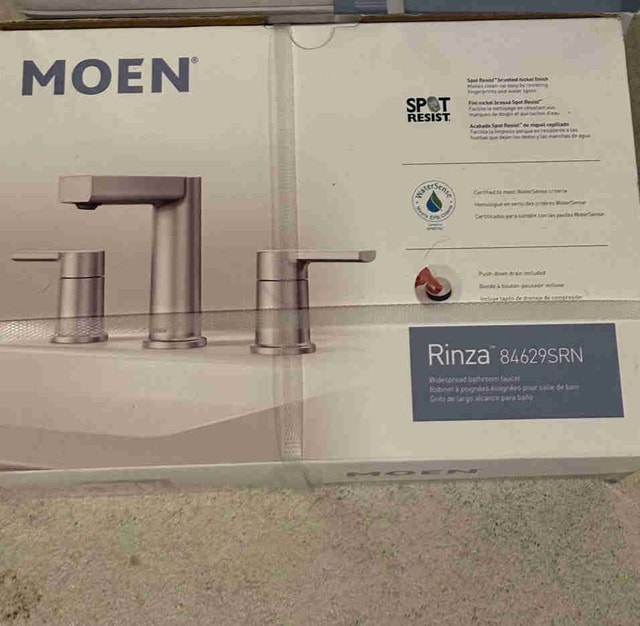 Moen Rinza 84629SRN Widespread Bathroom Faucet