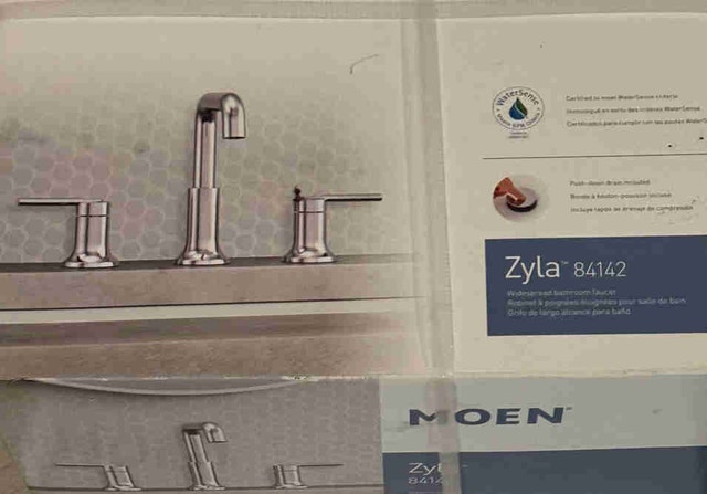 Moen Zyla 84142 Widespread Bathroom Faucet