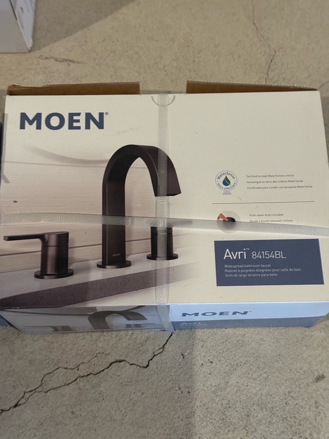 Moen Avri 84154BL Widespread Bathroom Faucet
