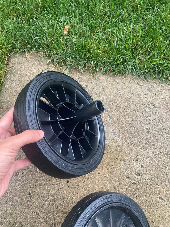 Tires 9-3/4 inch 2 for $25 - photo 2