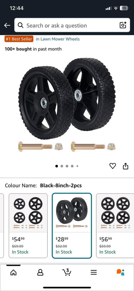 Tires 8 inch - 2 for $20 / 4 for $35 - photo 3