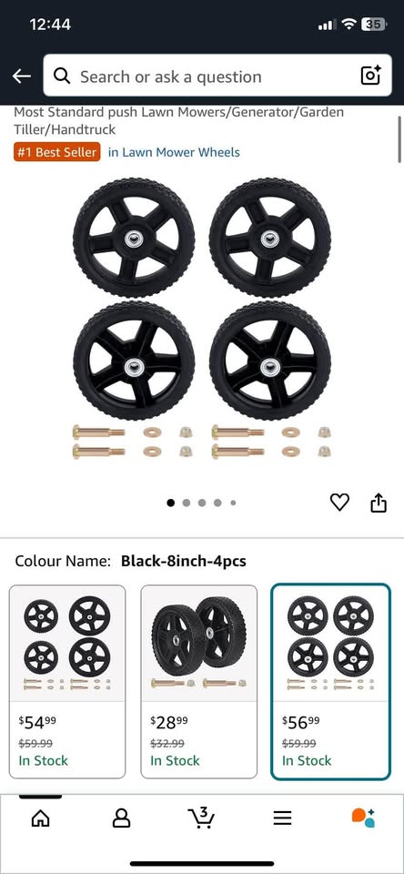 Tires 8 inch - 2 for $20 / 4 for $35 - photo 4