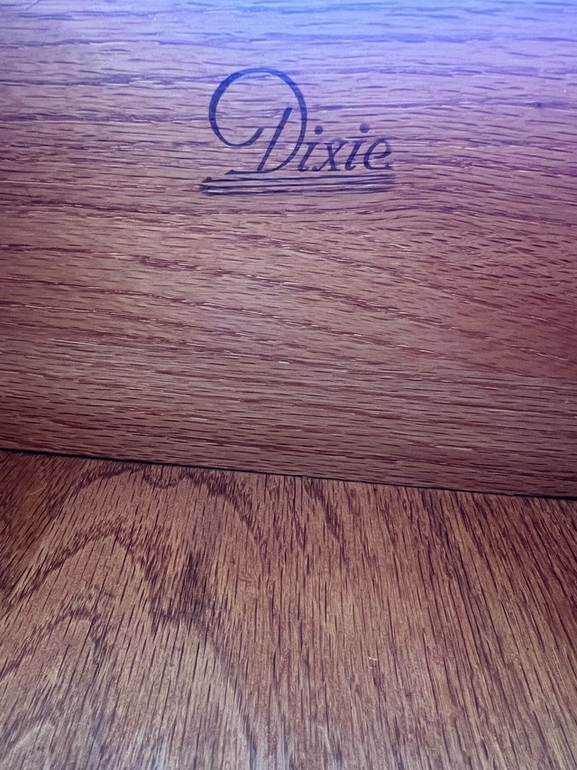 Vintage Dixie Tallboy Dresser – Refinished – Solid Wood Drawers - photo 2