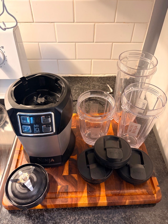 Ninja BL481C Nutri-Ninja Auto-iQ Technology Blender, 1000W