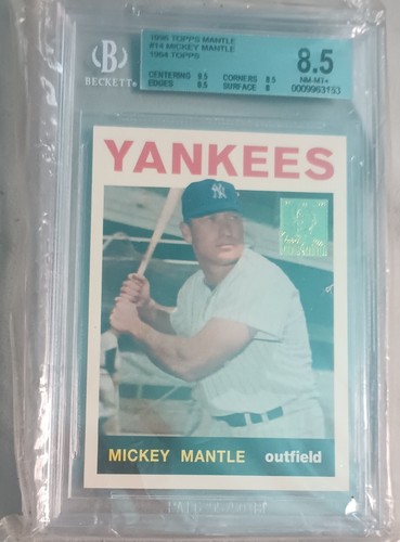 1996 Topps Mickey Mantle Commemorative Reprint #14