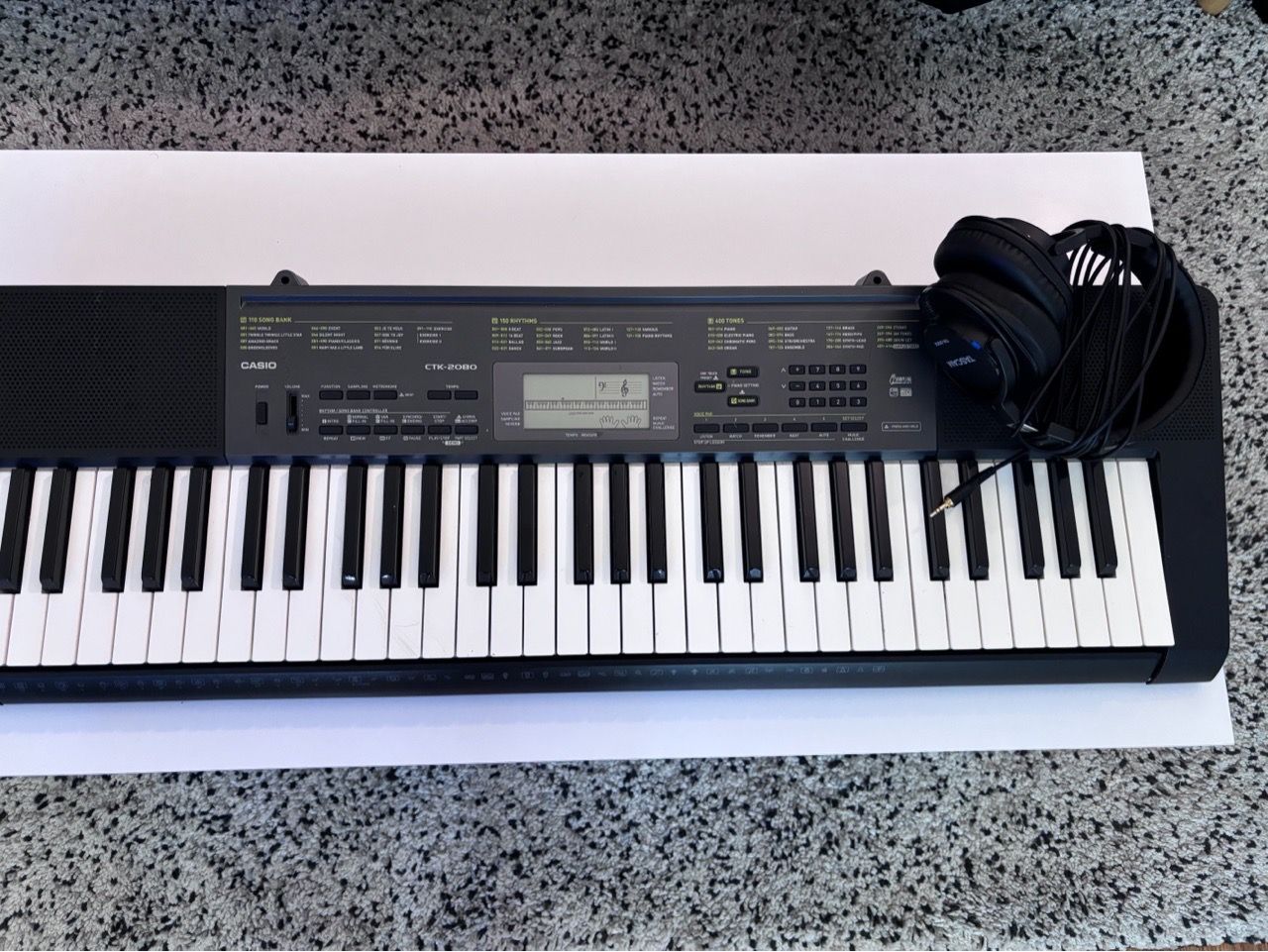 Casio CTK-2080 Keyboard Set