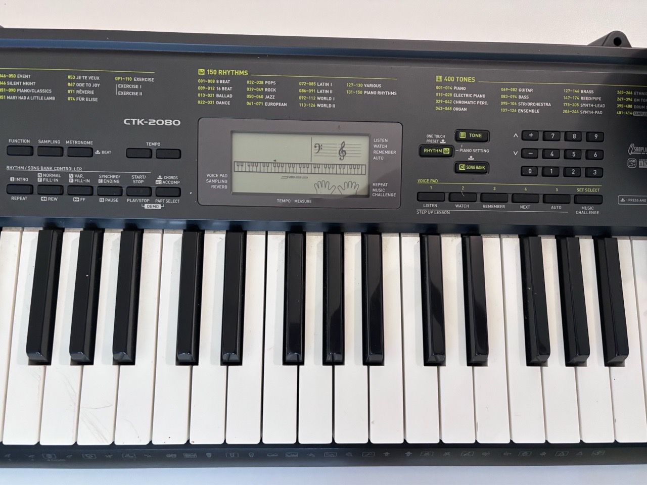 Casio CTK-2080 Keyboard Set - photo 3