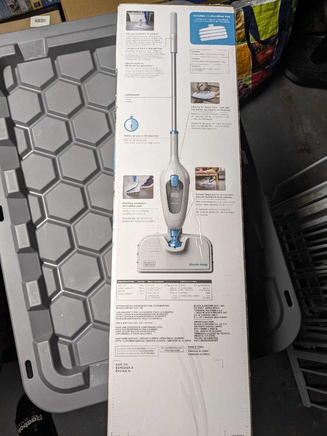 Black Decker Steam Mop - photo 3