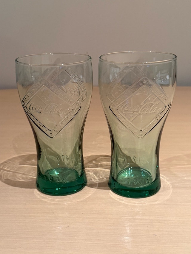 Coca-Cola 1916 Commemorative Glass Set