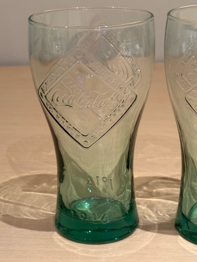 Coca-Cola 1916 Commemorative Glass Set - photo 3