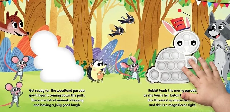 Interactive Fun: Hip POPPITY Hop Touch and Pop Board Book thumbnail