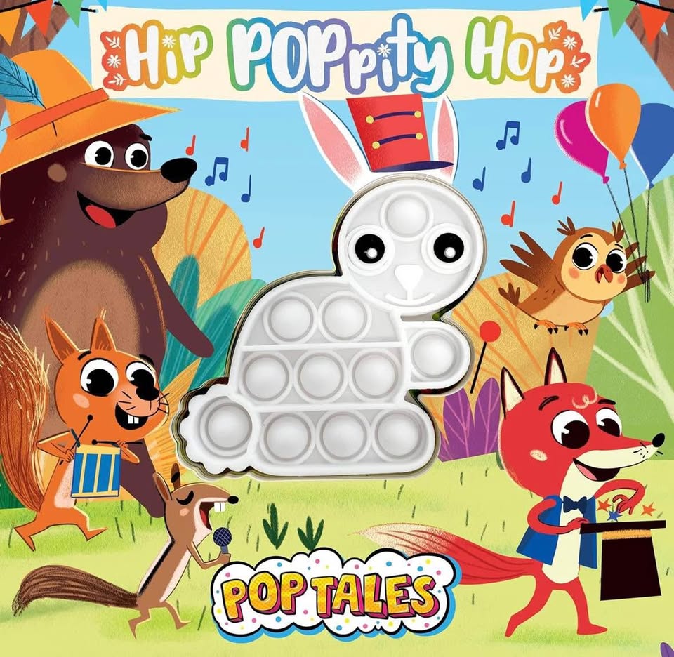 Interactive Fun: Hip POPPITY Hop Touch and Pop Board Book - photo 3