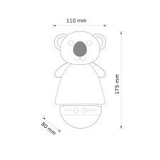 LED Children’s Night Lamp with Melody - photo 2