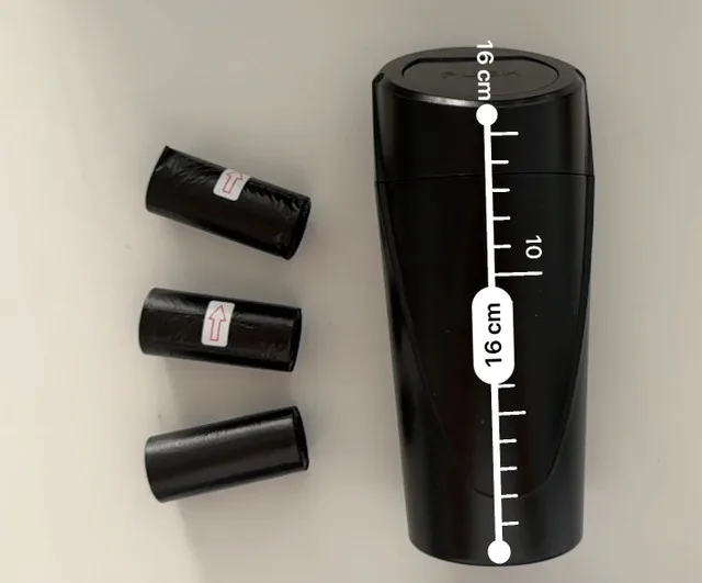 Car Trash Can Bin with Lid image indicator(5)