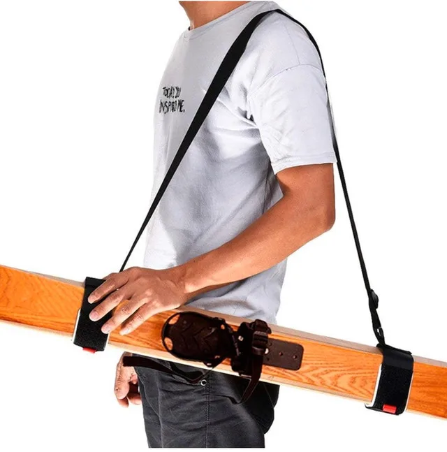Adjustable Ski and Pole Carrier Strap Shoulder Carrier Lash Han thumbnail
