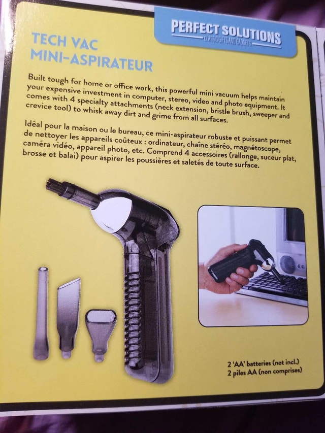 tech vac mini handheld vaccum - photo 2