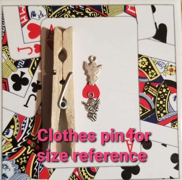 43 winged cherub charms or Pendants - photo 5